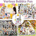 Miniatyrbild 4 av 5: Bubbelmaskin för Barn, Automatisk Bubbelblåsare Leksak för Pojke Flicka Småbarn, Enhörning Bärbar Bubbelblåsare med Bubbelvätska för Inomhus Utomhus
