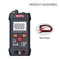 Miniatyrbilde 1 av 5: Smart Multimeter Digital 4000 Teller Mini Biltest True RMS NCV 600V AC DC Spenningstester Bærbar Elektrisk Måler
