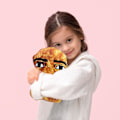 Miniatyrbild 4 av 4: Plush Leksak Kycklingnugget Cartoon Plushie Fylld Docka Sov Kudde Hem Kontor Sovrum Dekoration Barn Vuxna Meme Fans Julgåva