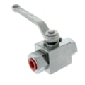 Miniatyrbillede 2 af 5: BSP 2-vejs Højtryks Hydraulisk Kuglehane Lavet af Flydende Stål, Socket DN10