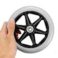 Miniatyrbillede 4 af 5: 6\" For- og baghjuls reservedele til Cardinal Rollator Walker 5/16\" (8mm) #yg