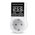 Miniatyrbillede 1 af 5: 1 stk Termostat Stikkontakt med Sensor, Digital Temperaturstyring Stikkontakt, Vandafvisende Temperatur