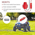 Miniatyrbild 5 av 5: Power Wheel Adapter För 12V M12 Batteriadapter Batterikonverteringskit Med Strömbrytare Säkring & Kabelanslutning