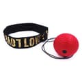 Pannbandsboxning - reflexboll med pannband Röd Red M