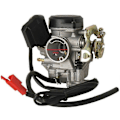 Pikkukuva 1 / 5: Kaasutin 19mm Yhteensopiva 4-TAHTI Baotian Qingqi Jinlun Rex RS 450 460 50cc / GY6 60cc Jonway Wangye Suora Vaihto