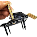Miniatyrbild 4 av 4: 8 Stycken Monteringsplattor för Möbelben, Fästplattor för Soffben, Fyrkantig Metall