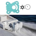 Miniatyrbilde 2 av 5: hg06192-ZW9 Vannpumpe Impeller Reparasjonssett for Utenbordsmotor 4-Takt BF8D / BF10D 06192-ZW9-000
