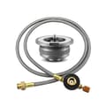 Utomhusspis Gasadapter Delad Spisomvandlare Gastankadapter