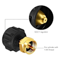 Miniatyrbillede 2 af 5: QCC1 Propangasadapter, Reguleringsventil og Steak Saver Adapter til Engangs Propantank