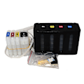 Miniatyrbillede 3 af 5: hg 4 Farve Bulk Ciss Blæksystem til HP 10 11 til HP Designjet 100 110 70 Printer med Auto Reset Chips