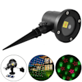 Miniatyrbilde 5 av 5: LED Laser Projektorlys Julehagelys Jul Bevegelig Laserlampe Dekor