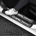 Pikkukuva 2 / 5: Auton osat Auton oven kynnyslista suojakalvo tarra Opel Zafira a Astra Mokka Corsa Vectra Vedenpitävät tarrat Sovellus Auton tarvikkeet
