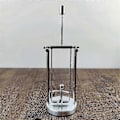 Miniatyrbillede 2 af 5: Ba Swing Ball Skrivebords Rotte Enkelt Swing Jern Ba Pendulu-Yogu