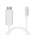USB-C till HDMI-kabel 4K (2 meter) Vit