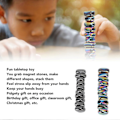 Miniatyrbilde 3 av 5: 20 stk Magnetiske Steiner Bulk Barnespill Sjakk Utdannende Magnet Fargerik og Svart