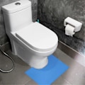 Miniatyrbild 2 av 4: 25 st Toalettkommodmatta Deodoriserande Toalettmattor Potträning Golvmatta Halkfri U-form