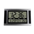 Digital Väggklocka LCD Stor Siffra Tid Temperatur Kalender Alarm Bordsklocka Modern Design (tangling)