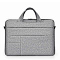Miniatyrbilde 2 av 5: Laptopveske Mote Business Datamaskin Skulderveske Tynn Stil Apple Xiaomi Huawei Asus Laptopveske 14 tommer (grå med skulderstropp)