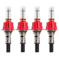 Gulvvarme Manifold Flow Meter-Regulator Præcisions Varmestyringsenhed (3/8 X 4 stk)