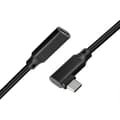 Miniatyrbillede 1 af 4: Universal USB 3.1 Type-C Han til Hun Adapter til Telefon - 5m Datakabel