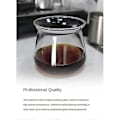 Miniatyrbillede 5 af 5: 2 stk. Kaffekrus i Glas Højtemperatur Borosilikatglas Krus Kaffekop 275ml Håndbrygget Kaffe