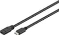 USB-C™ Extension Cable, USB 3.1 Gen 1, 1 m, Black