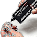Miniatyrbillede 3 af 4: Høj præcision diamant tester professionel juveler (sort diamant tester)