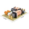 Miniatyrbillede 4 af 5: 400W Audio Delefilter Diskant Bas Højttaler Delefilter 2 Vejs Frekvensdeler Scene Filter til 15 Tommer