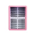 Dense False Eyelashes Set - Individual Lash Clusters for a Natural, Voluminous Look