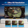 Pikkukuva 3 / 5: Type A VENTION HCDBF HCD -sarja 5m 8K DP1.4 -kaapeli uros-uros HD DisplayPort -johto Freesyncille