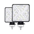 Miniatyrbilde 2 av 5: Pair 4 Traktor LED Arbeidslys 300W 12000LM 6000K 4x4 LED Frontlys IP67 Motorsykkel LED Ekstra L