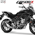 Miniatyrbild 2 av 5: Motorcykeltillbehör 3D Mesh Elasticitet Skyddande Sittdyna Sadelöverdrag i Nylon Tyg För Honda Cb500x Cb500 X