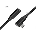 Miniatyrbillede 2 af 4: Universal USB 3.1 Type-C Han til Hun Adapter til Telefon - 5m Datakabel