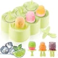 Miniatyrbillede 1 af 5: (grøn) Isforme, Silikone Ispindeforme, Mini Isforme, Ispindeforme, Genanvendelige DIY Sorbet Ispindeforme