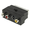 Miniatyrbillede 2 af 2: RGB Scart Han til S-Video og 3 RCA Lyd Adapter