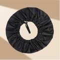 Miniatyrbild 3 av 3: Adjustable Solid Color Shower Cap for Summer Hair Care Black
