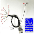 Miniatyrbillede 3 af 4: Gear Sensor UV Display Universal Motorcykel Gearindikator Speedometer Digital