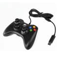 Kablet spillkontroller for Xbox 360 Universal Vibrasjon Kablet Joystick Spillkontroller for Android for PC Svart