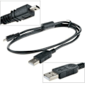 Miniatyrbild 1 av 3: Cybershot Dsc-w800/ Dsc-w810 digitalkamera USB-kabel/ B6J8 laddare Supe Q6G0