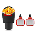 Miniatyrbilde 1 av 3: Pommes Frites Stativ Sauskoppholder #yg