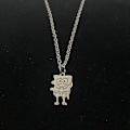 Miniatyrbilde 5 av 5: Halskje Spongebob Squarepants Pie Stor Stjerne Par Brødre Bestevenner Titanstål Halskje Fader Ikke