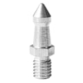 Miniatyrbillede 2 af 5: 3 stk. 3/8 tommer universelle fodpuder i rustfrit stål Mini SLR kamera stativ plus pigge stålnegle