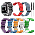 Miniatyrbillede 1 af 4: Rem til Garmin Approach S20 Monokrom Urrem til Garmin Approach S20 Silikone Udskiftning Mode Armbånd til Garmin