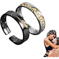 Miniatyrbillede 1 af 5: Prostata Terapi Lava Ring, 2 stk. Prostata Terapi Ring til Mænd, Kobber Smykke Gave til Mænd, Genfind Selvtillid og Passion