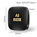 Miniatyrbillede 2 af 3: Bil maskine forbindelsesboks aiboxcarplay adapter Android13 smart carplay boks 2+32G 1 stk