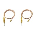 2X Termoelement HR0001 Ugn Gasugn Spis Universal Termoelement