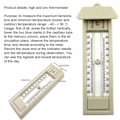 Miniatyrbillede 3 af 5: 40 til 50 Drivhus Maks-min Press Termometer Hjem Temperatur Monitor Værktøj Au - JZ