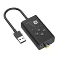 T9 Bluetooth 5.2 ljudsändare med låg latens, stöder fiberoptisk koaxial APTX med USB-kabel