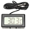 Miniatyrbillede 3 af 5: Bilens Indvendige Termometer Digital LCD Display Akvarium Temperaturmåler Værktøj