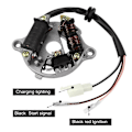 Miniatyrbild 3 av 5: 95mm för PY50 PW50 Peewee50 QT50 Motorcykel Stator Montering
